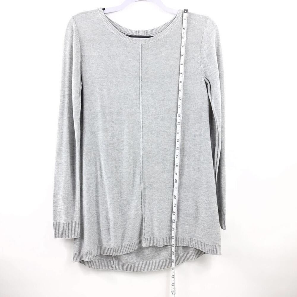 Joan Vass Gray Cashmere Tunic Sweater Size S/M NWT - Picture 7 of 10